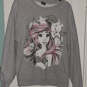 Disney Princess Gray Sweatshirt